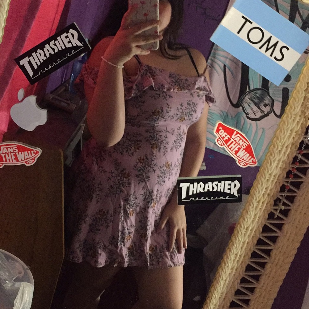 Floral Charlotte russe dress